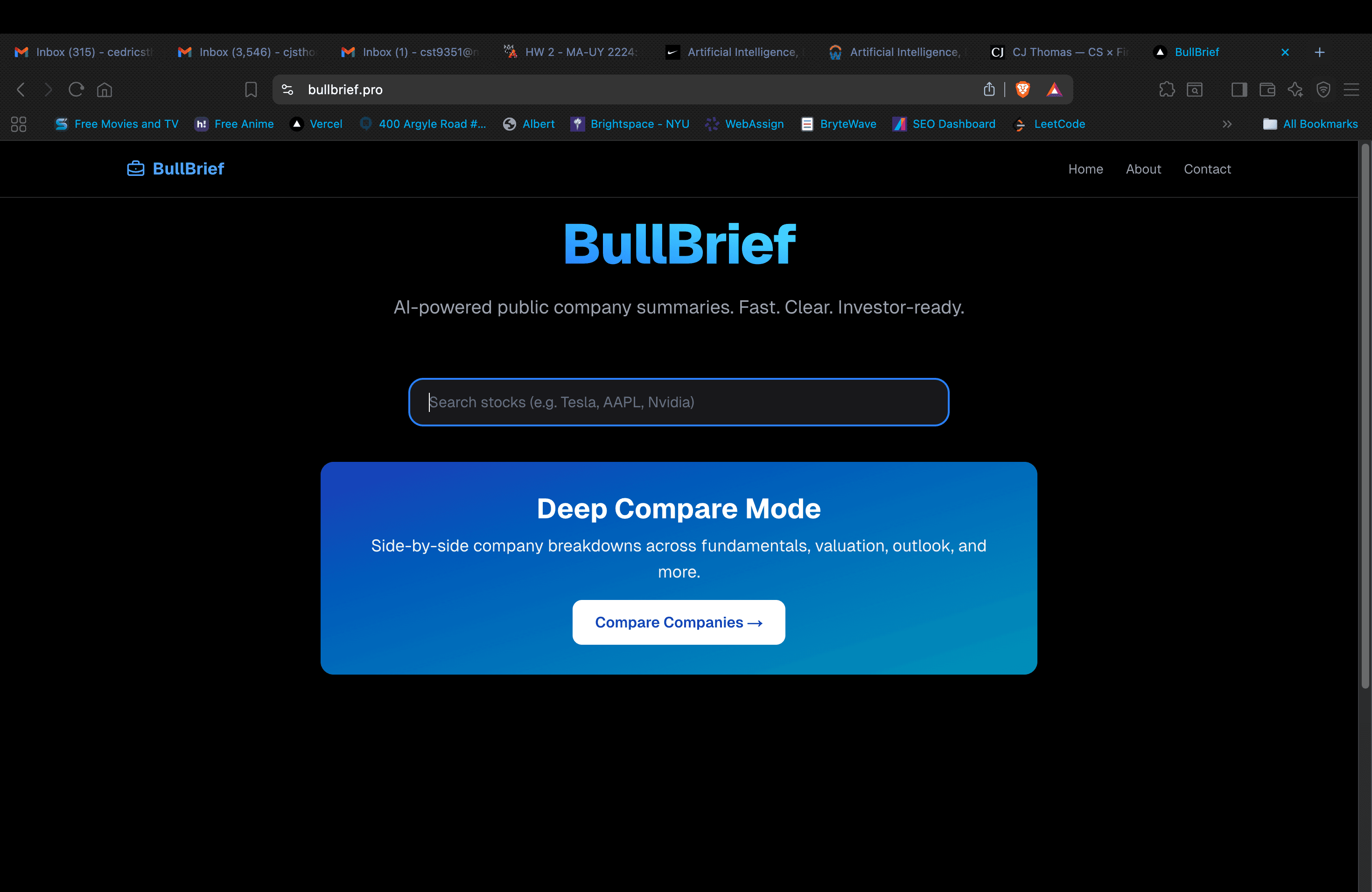 Preview of BullBrief